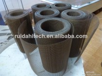 Kevlar border teflon open mesh/PTFE mesh conveyor belt