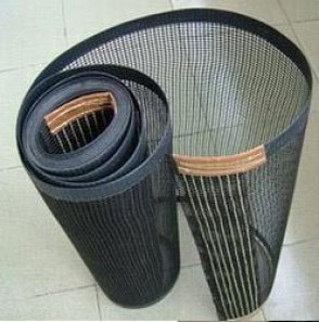 High temprature resistance non-sticky screen printing ink drying belt ptfe teflon coated fiberglass mesh sides zipped