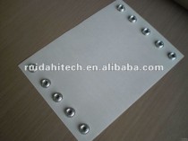 PTFE conveyor belt with eyelets