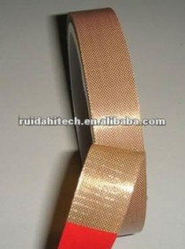 High temperature ptfe teflon coated fiberglass adhesive tape teflon adhesive fabric cloth