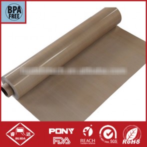 PTFE teflon coated fiberglass cloth fabric with RoHS Certificate