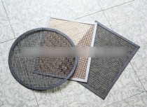 PTFE fiberglass baking mesh sheets,open mesh grill mat,border reinforced