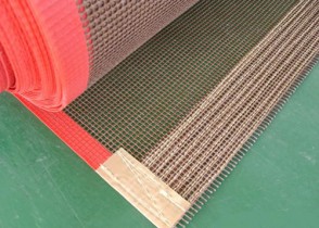 PTFE teflon coated fiberglass mesh conveyor belt