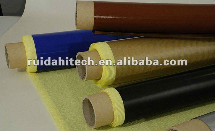 High temperature teflon glass fiber adhesive