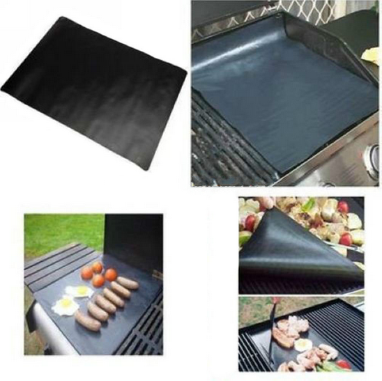 Non Stick PTFE Coated BBQ Grill Mesh Mat for Oven Cooking & BBQ Grilling -  China PTFE Fiberglass Mesh, BBQ Grill Mat