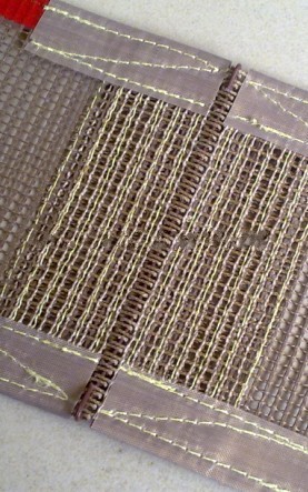 Non-sticky mesh fabric fiberglass mesh PTFE Teflon fabric with lowest price